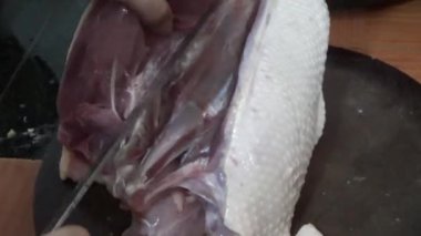 Kaz eti işleme ve pişirme