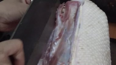 Kaz eti işleme ve pişirme