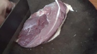 Kaz eti işleme ve pişirme