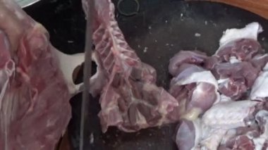 Kaz eti işleme ve pişirme