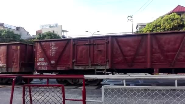 Ανοίξτε Δρόμο Στα Τρένα — Αρχείο Βίντεο