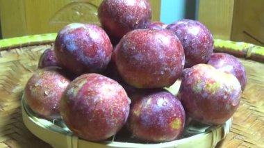 Bambu filizlerinden yiyecekler.