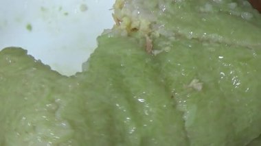 Geleneksel Chung keki Vietnam 'da Tet tatilinde