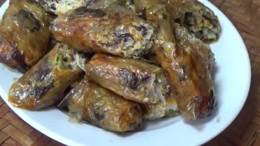 Geleneksel Vietnam yemekleri.