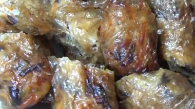 Geleneksel Vietnam yemekleri.