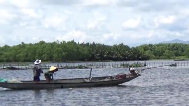 Pha Tam Giang, Hue, Vietnam.boating on a natural lake