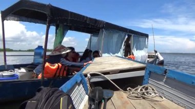 Pha Tam Giang, Hue, Vietnam.boating on a natural lake