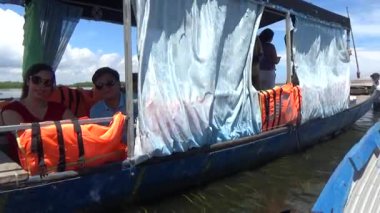Pha Tam Giang, Hue, Vietnam.boating on a natural lake