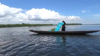 Pha Tam Giang, Hue, Vietnam.boating on a natural lake