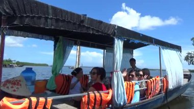 Pha Tam Giang, Hue, Vietnam.boating on a natural lake