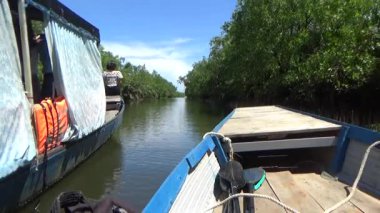 Pha Tam Giang, Hue, Vietnam.boating on a natural lake