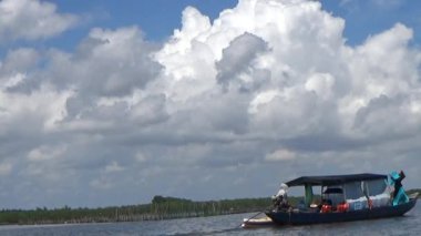 Pha Tam Giang, Hue, Vietnam.boating on a natural lake