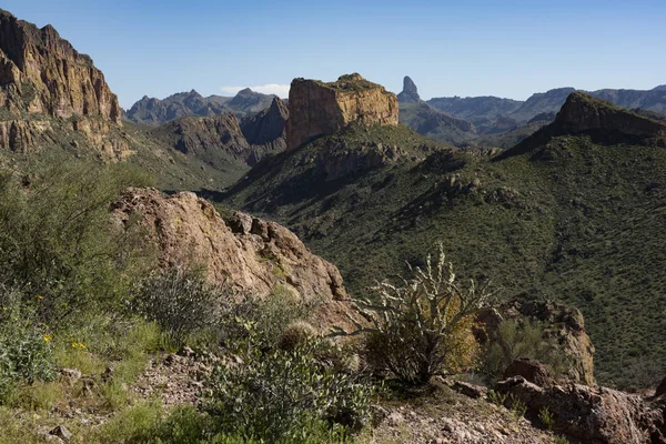 Boulder Canyon Montagnes Superstition Arizona — Photo