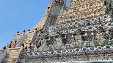 Dawn Wat Arun Tapınağı bir Budist Tapınağı Bangkok Bangkok Yai bölge, Tayland olduğunu.
