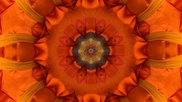 Абстрактное красочное движение фона цветочной флоры — стоковое видео