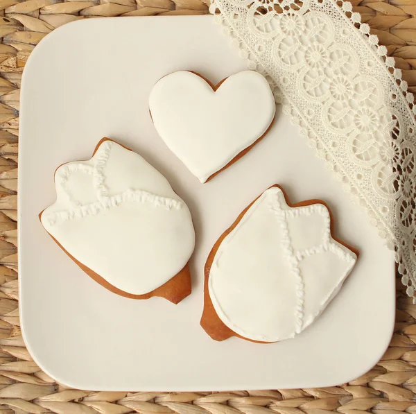 Lebkuchen Süßigkeiten Backwaren — Stockfoto