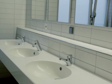 Otelin ortak banyo