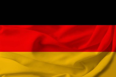 pilili kumaş üzerinde güzel almanya bayrağı
