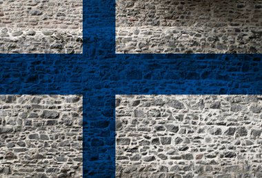 Beyaz bir arka plan üzerinde izole bir adamın yüzüne yakın çekim boya ile tasvir ulusal bayrak renkli