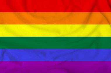 Lgbt gökkuşağı bayrağı, Gurur bayrağı, Özgürlük bayrağı - ipek lezbiyen, gey, biseksüel ve transseksüel toplumun uluslararası bir sembolü