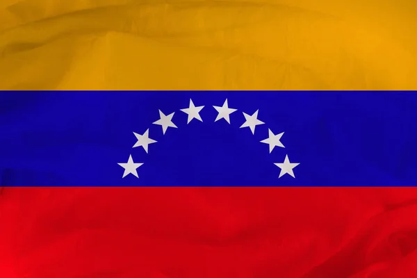 Bandera nacional de Venezuela, un símbolo de vacaciones, inmigración, política —  Fotos de Stock