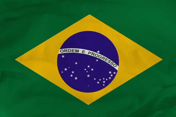 Національний прапор Бразилії, символ відпустки, Імміграція, політика — стокове фото