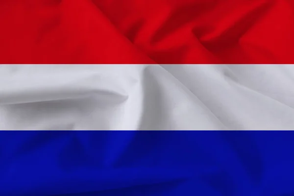 観光、移民、政治亡命の象徴、オランダの国旗 — ストック写真