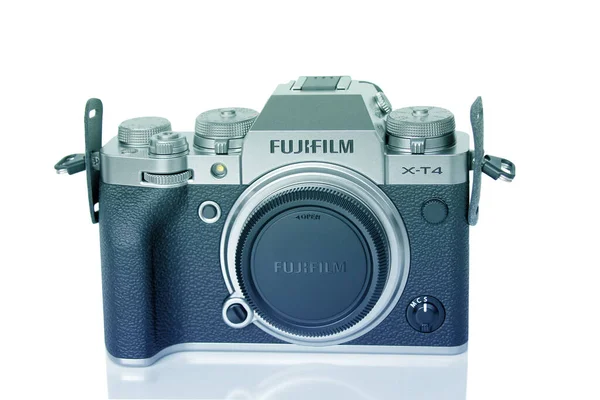 Frankfurt Tyskland Juni 2020 Fujifilm Kropp Utan Lins Stående Vit — Stockfoto