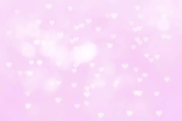 Абстрактный Фоновый Баннер Розовый Персиковый Розовый Размытые Боке Огни Пустая — стоковое фото