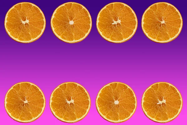 Set Šťavnatými Plátky Pomeranče Citronu Vápna Bílém Pozadí Pro Menu — Stock fotografie
