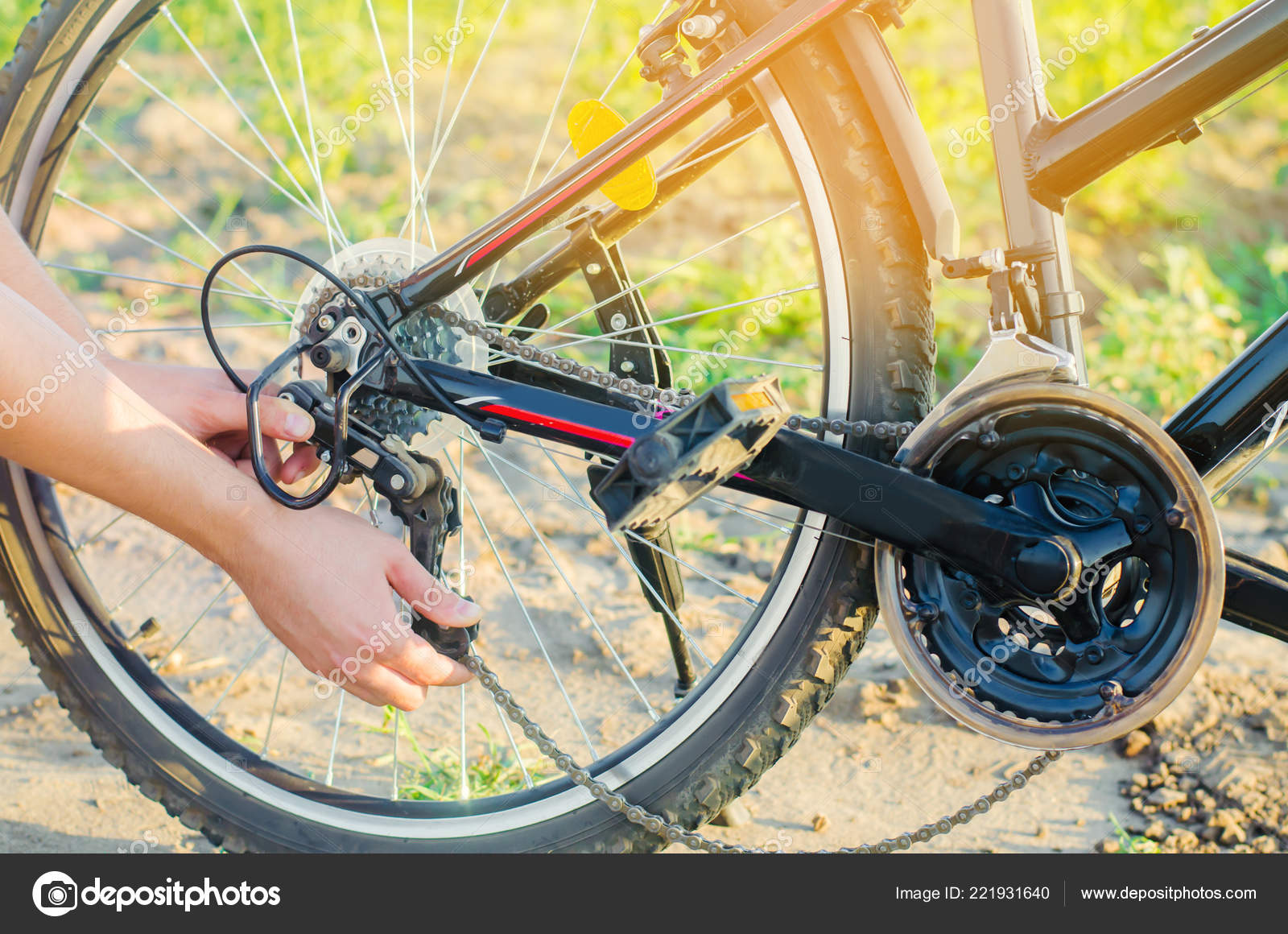 bicycle chain repair