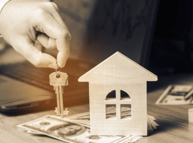 Emlak kavramı. Alış ve satış evleri. Kiralık Daire. Mülk satışı. İpotek ve vergi ödemeye. Borç ve kredi. Satın alma. Eve sattı. Emlak ve Emlak Hizmetleri