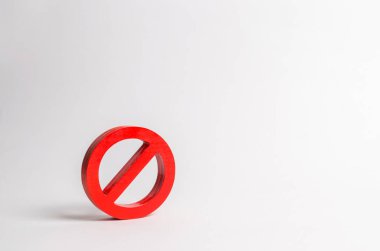 İşaret yok ya da sembol yok. Minimalizm. Yasaklama ve kısıtlama kavramı. Sansür, internet ve bilgi üzerinde kontrol. Kısıtlayıcı yasalar. Çılgın yasalar yazıcı. bir şey izin verilmez