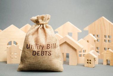 Kelime Utility fatura borçları ve ahşap evler ile para çantası. Elektrik ve gaz borcunu ödememenin cezası ve cezaları. Borçluların kaydı. Kamu hizmetlerinin sağlanmasının durdurulması.