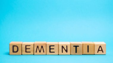 Bunama kelimesiyle tahta bloklar. Zihinsel aktivitelerde ve hafızada azalma. Duygusal sorunlar, motivasyonda azalma, dilde zorluklar. Beyin hastalıkları