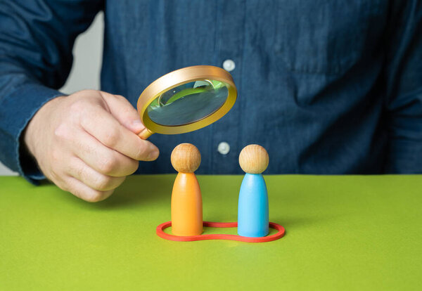 Two people in a partnership, team efficiency, collaboration success, joint creativity, shared business goals, cooperation power