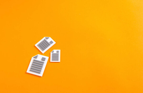 Documents of the figure and copy space. List of documents for registration. Necessary data for registration, paperwork requirements, legal forms, digital documents, business procedures, compliance.