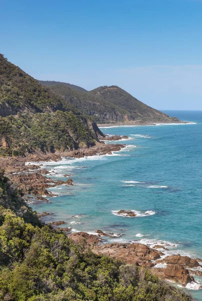 Dzikie Wybrzeże Great Ocean Road Victoria Australii Położony Między Lorne — Zdjęcie stockowe