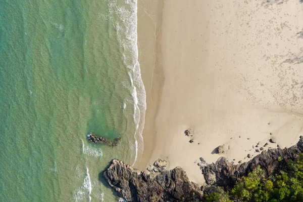 Luftaufnahme Des Noah Beach Der Zierlichen Gegend Des Tropischen Hohen — Stockfoto