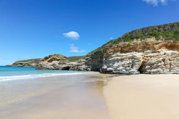 Une Belle Journée Plage Moonee Juste Sud Catherine Hill Bay — Photo