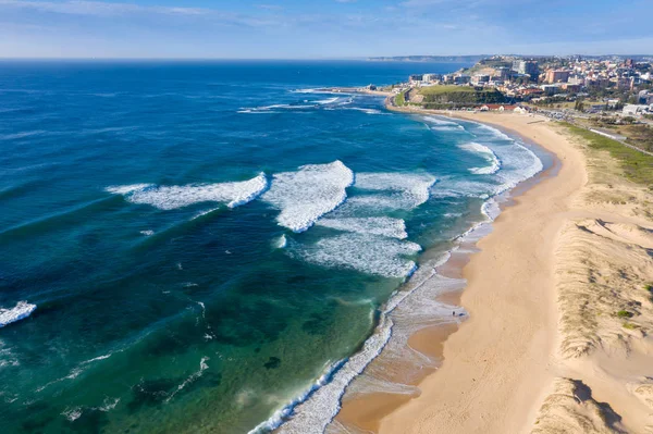 Nobbys Beach - Newcastle Austrália — Fotografia de Stock