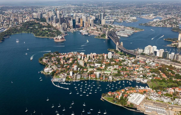 Vista aérea del CDB de Sídney - NSW Australia — Foto de Stock