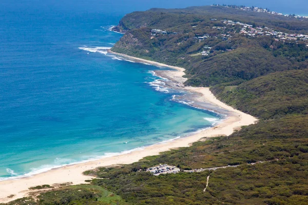 Dudley beach newcastle nsw australien — Stockfoto