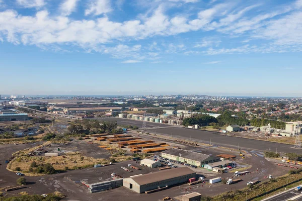 Newcastle Industrial Area - NSW Austrália — Fotografia de Stock