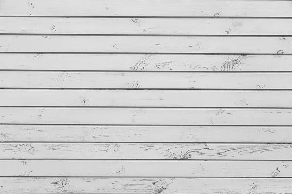 テクスチャ デザインのための壁の白い木製の板 — ストック写真