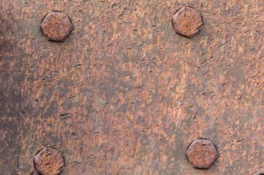 Grunge paslı metal desen arkaplanı metin veya resim için boşluk