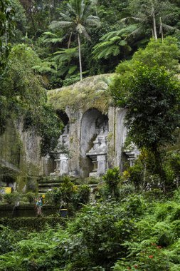 Güzel renkli Budist Tapınağı Adası Bali, Endonezya.
