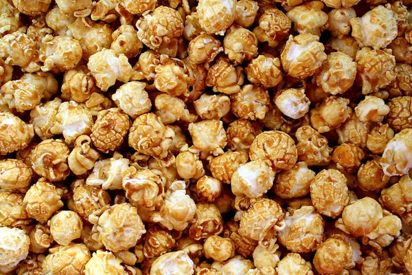 Textura Vyrobený Kukuřice Popcorn — Stock fotografie