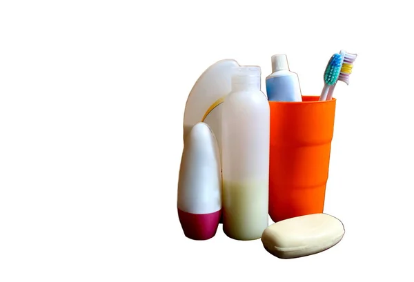 Kit Higiene Pessoal Manhã — Fotografia de Stock