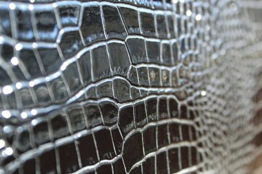 kara yılan altında parlak bir suni deri dokusuna